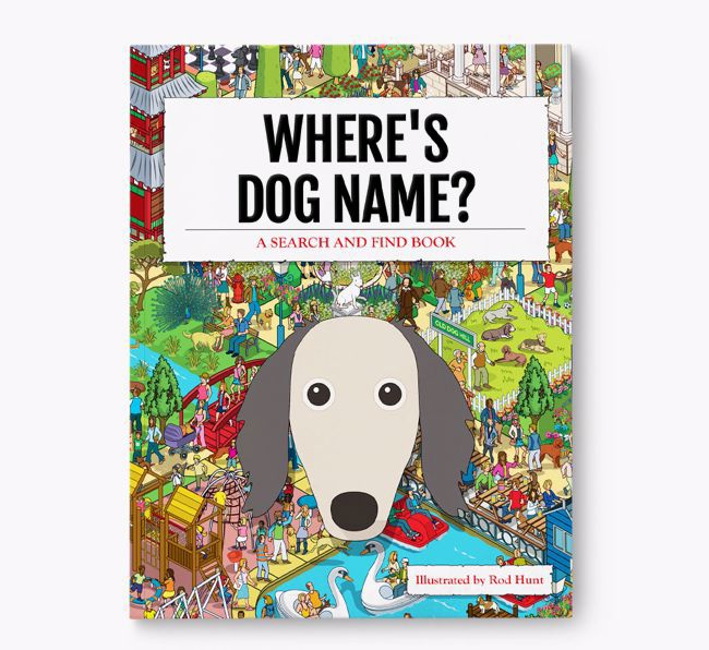 Personalized Where's {dogsName} Book